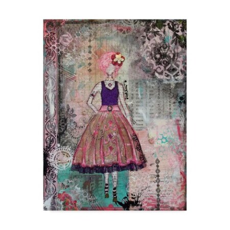 Trademark Fine Art Janelle Nichol 'Just Smile' Canvas Art, 35x47 ALI36393-C3547GG